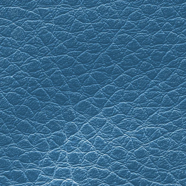 Hoog gedetailleerde blauw leder texture — Stockfoto