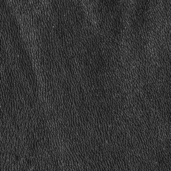 Zwart lederen textuur close-up, goed voor achtergrond — Stockfoto