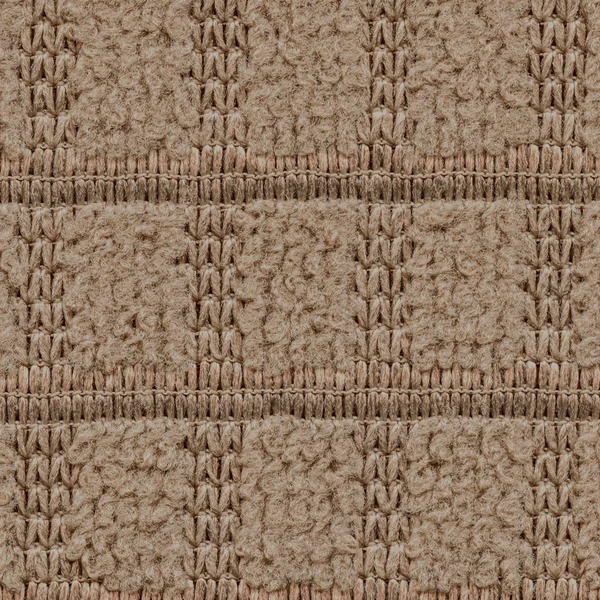 High detailed brown textile texture — Stock Photo, Image