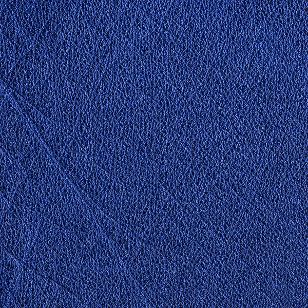 Oude blauwe leder texture of achtergrond — Stockfoto