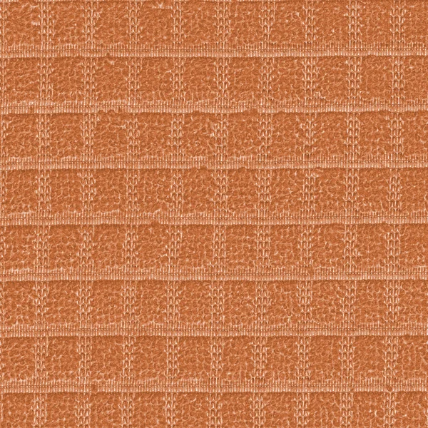 Oranžové syntetické textilie textura pozadí — Stock fotografie
