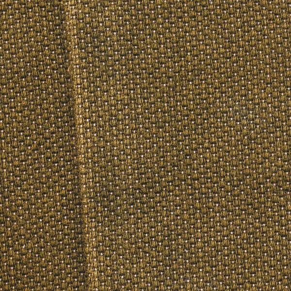 Tmavě žlutá textilní textury, šev — Stock fotografie