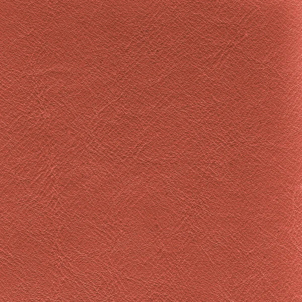 Oranje kunstmatige leder texture — Stockfoto