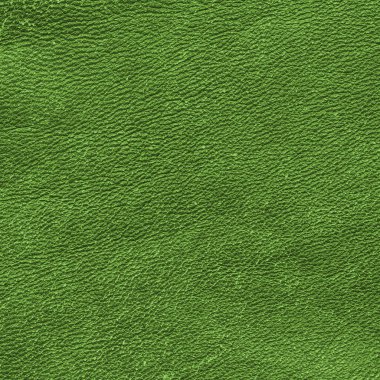 Yeşil eski deri doku veya arka plan çizik