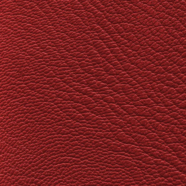 Texture in pelle rossa primo piano — Foto Stock