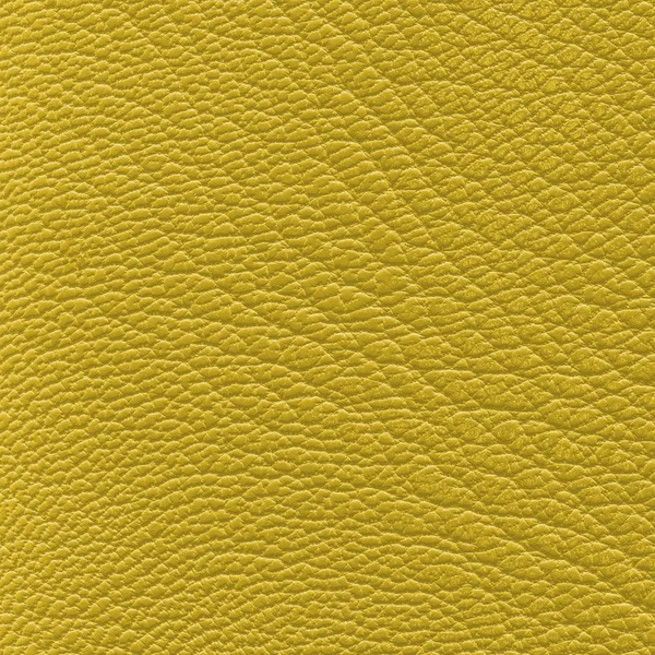 Yellow leather texture closeup — Stock Photo, Image