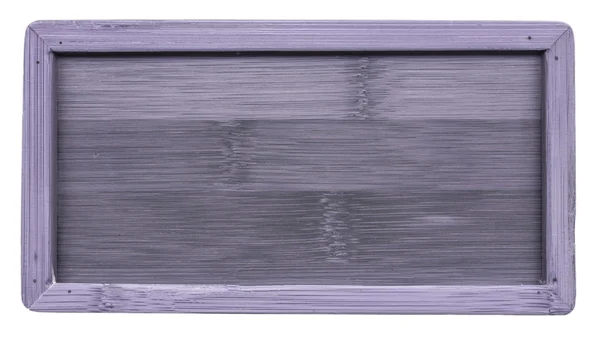 Altes violettes Holzgestell — Stockfoto
