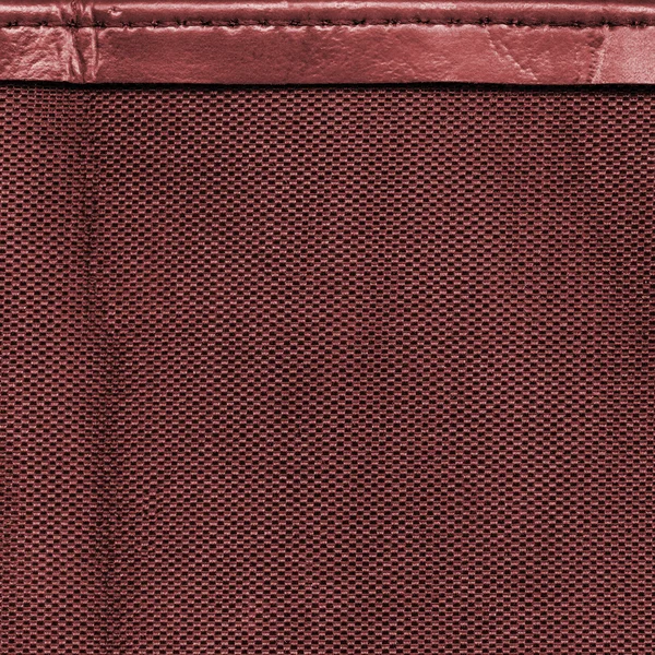 Fragmento de produto vermelho de materiais sintéticos — Fotografia de Stock