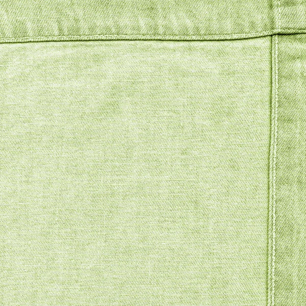 Light green denim texture as background — Stock Photo, Image