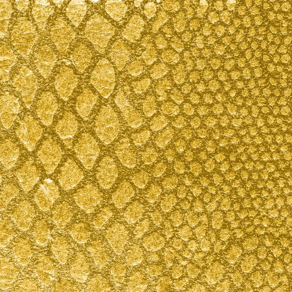 Gele slang huidtextuur geschilderd — Stockfoto