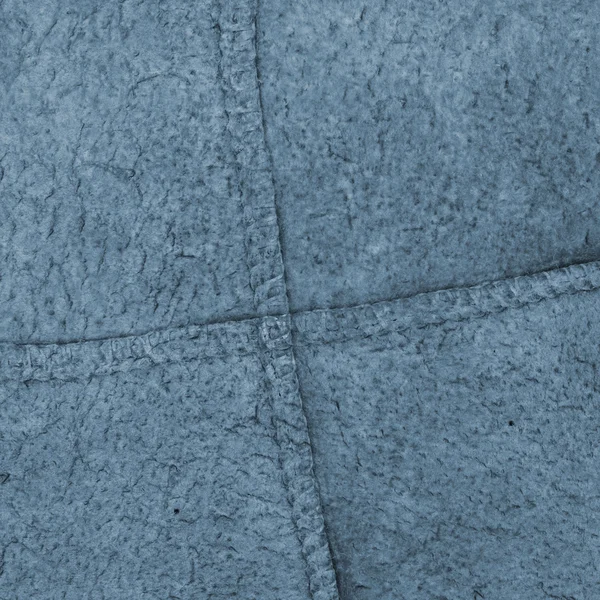 Målade blå fragment av fel sida av fårskinn — Stockfoto