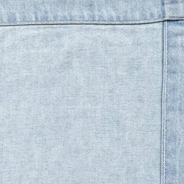 Light blue denim texture as background — Stock Photo, Image