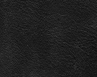 siyah deri doku portre