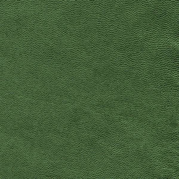 Green leather texture for background. — Stock Photo, Image