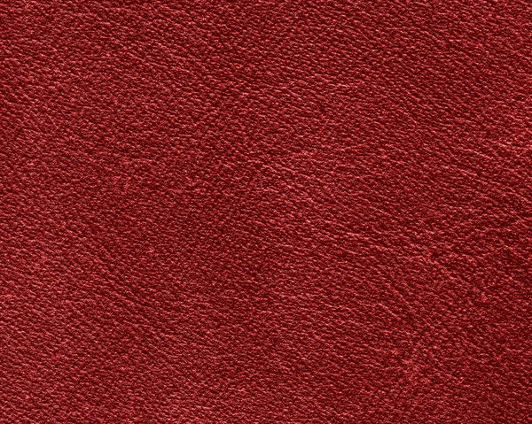 Textura de cuero rojo de fondo — Stok fotoğraf