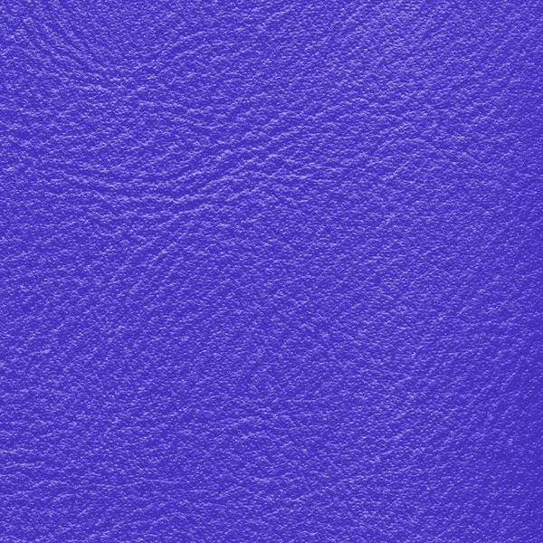 Heldere blauwe kunstleren textuur close-up — Stockfoto