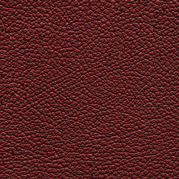 Textura de couro vermelho escuro como fundo — Fotografia de Stock