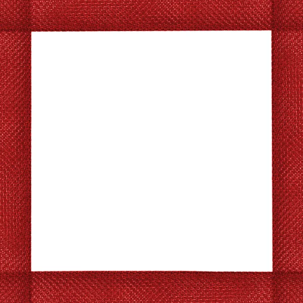 Quadro material sintético vermelho — Fotografia de Stock