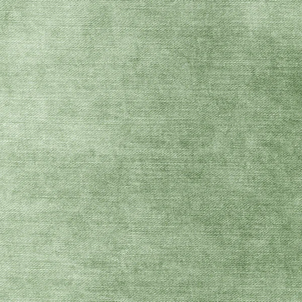 Worn green denim texture as background — Stock Photo, Image