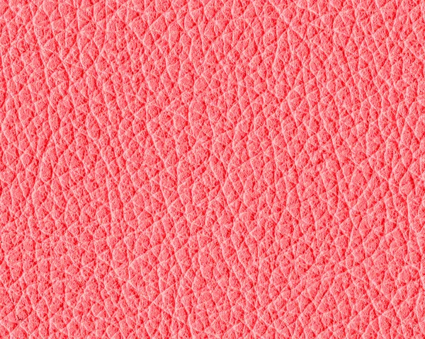 Red leather texture closeup, Useful for background — Stock Photo, Image