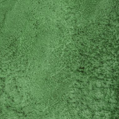 Yeşil deri kaplama.