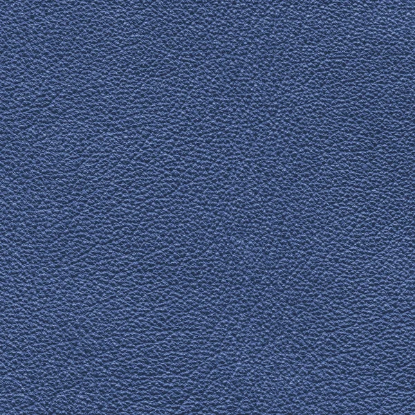 Blue leather texture or background — Stock Photo, Image