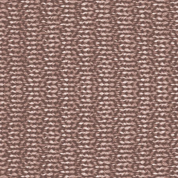 Bruin stof textuur of achtergrond breien — Stockfoto