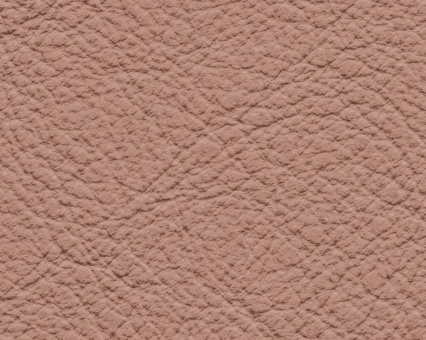 Textura de couro artificial marrom claro close-up — Fotografia de Stock