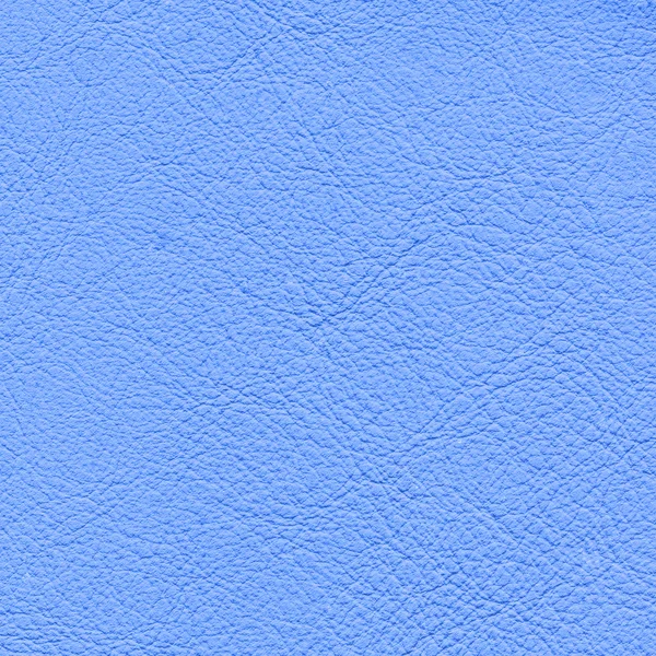 Sky-blue artificial leather texture or background — Stock Photo, Image