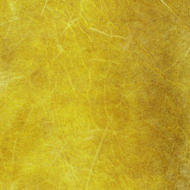 Sarı eski, çizik ve yıpranmış deri doku 