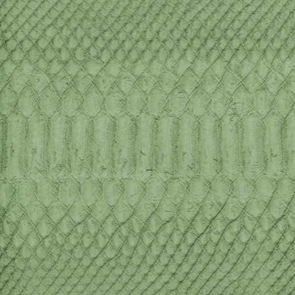 Зеленая текстура кожи змеи или фон — стоковое фото