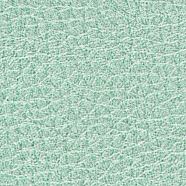 Green leather texture — Stock Photo, Image