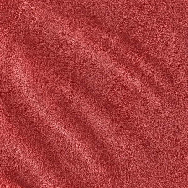 Texture cuir froissé rouge gros plan — Photo