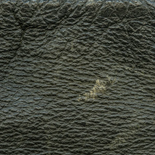 Black worn leather — Stock Photo, Image