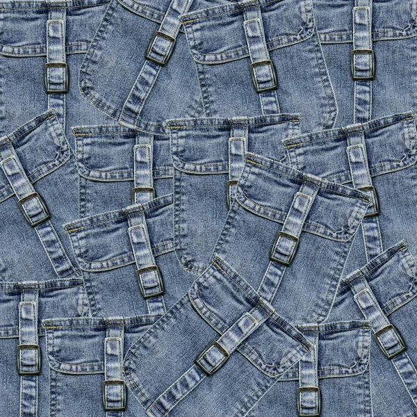 Jeans bolsillos fondo — Foto de Stock