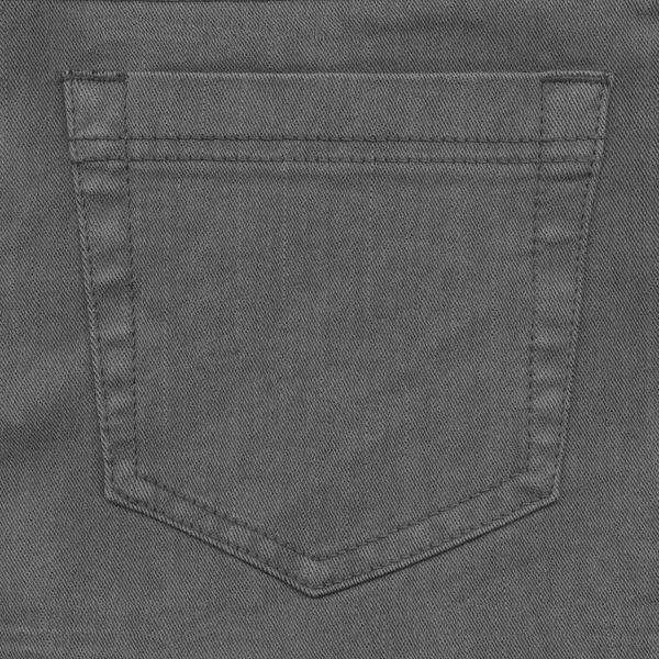 Black jeans  pocket — Stock Photo, Image