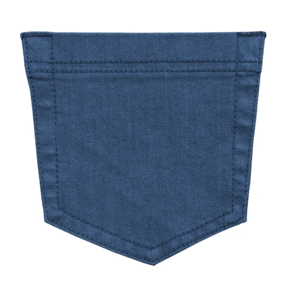 Blue jeans  pocket — Stock Photo, Image