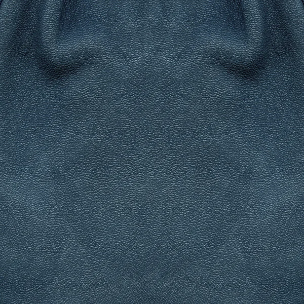 Blue leather closeup — Stock Photo, Image