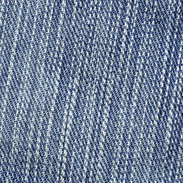 Blue denim fabric — Stock Photo, Image