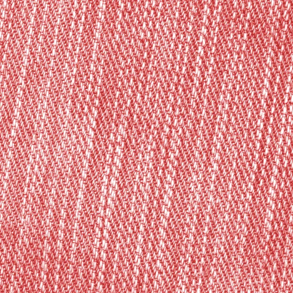 Red denim fabric — Stock Photo, Image