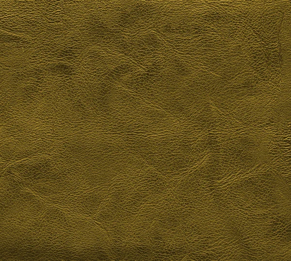 Yellow-brown leather — Stock Photo, Image