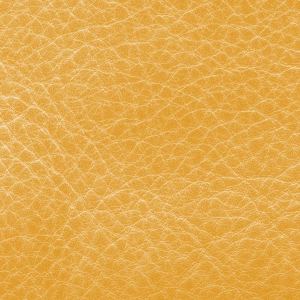 Yellow leather closeup. — 스톡 사진