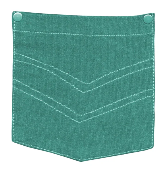 Πράσινο πίσω τσέπη — Φωτογραφία Αρχείου