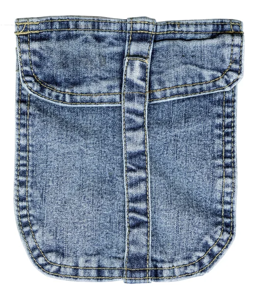 Сині джинси кишені — стокове фото
