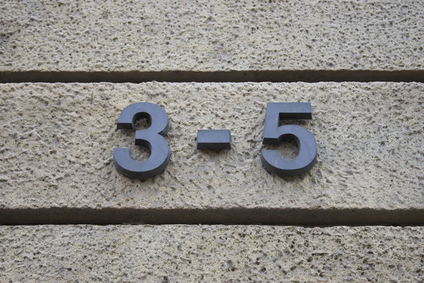 House number — Stock Photo, Image