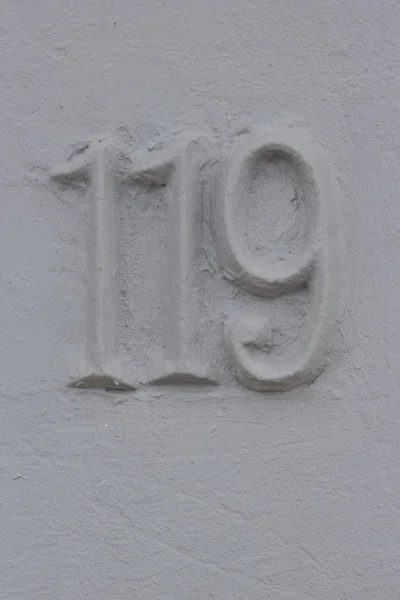 House number 119 — Stock Photo, Image