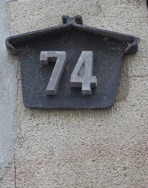 House number — Stock Photo, Image