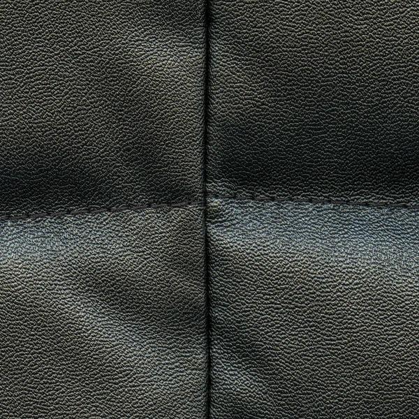 Black leather background — Stock Photo, Image