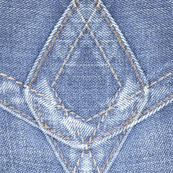 Textura de denim — Fotografia de Stock