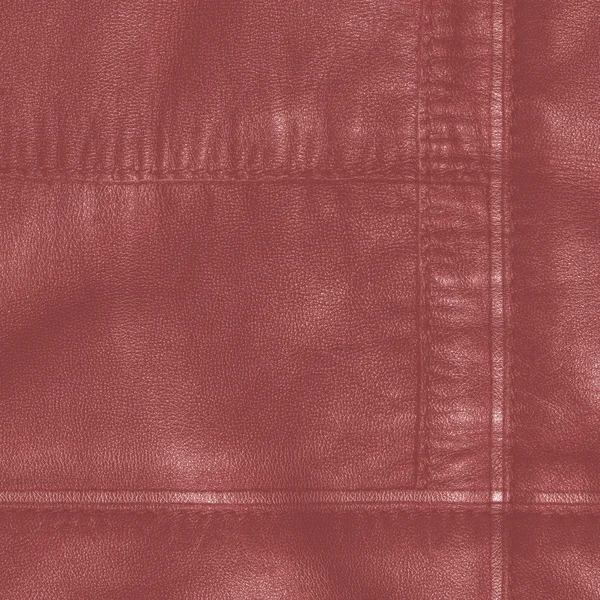 Red-brown leather texture. — Stock Photo, Image